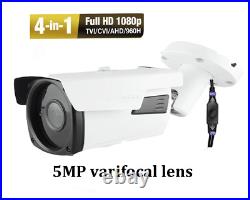 Amview 5MP IR 2.7-12mm Long Distance CCTV Home Surveillance Security Camera