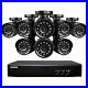 Annke 1080P CCTV 8x Cameras Security System 5MP H. 265 DVR Video Recorder 1TB Kit