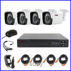 Anspo 4CH 960P AHD Home Security Camera System Waterproof Night Vision DVR CCTV