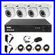 Anspo 4CH HD DVR 1080P AHD Security Camera System Kit 2MP Home CCTV Night Vision