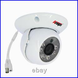 Anspo 4CH HD DVR 1080P AHD Security Camera System Kit 2MP Home CCTV Night Vision