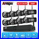 Anspo 8CH 3MP Full Color WithAudio WIFI Security IP Camera System NVR Outdoor CCTV