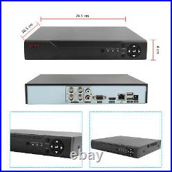 Anspo CCTV Security Camera System 4/8CH AHD 1080N DVR Home Surveillance 1TB HDD