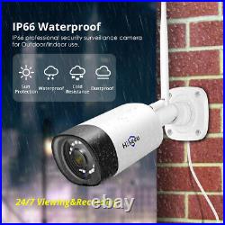 Audio IP CameraHiseeu 1080P WiFi Wireless 8CH NVR CCTV Outdoor Security System