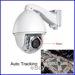 Auto Tracking 1200TVL 30X Zoom 200°/s High Speed Dome Analog Security PTZ Camera