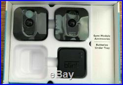 Blink XT 2-Camera Kit Home Security Camera System 1st Generation