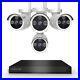 Bullet Security Camera System Outdoor Wireless Audio Wifi Home CCTV 5MP 8CH NVR