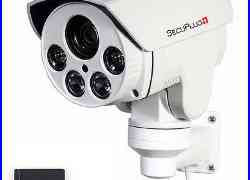 CCTV 1080P Mini Outdoor IR Bullet IP PTZ Camera 10x zoom POE 2M HD 8GB Built-in