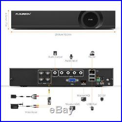 CCTV Home Security System 4CH 1080N DVR Recorder+4720P Cameras IR Night Vision