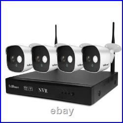 CCTV Outdoor HD 1080P IP Camera Wireless Wifi System 8CH NVR Home Security Kit