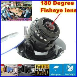 CCTV Security Camera Fisheye Camera 180 Degree AHD TVI CVI 2MP 1080P Waterproof