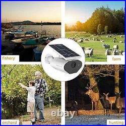 Camara De Seguridad Solar WIFI Inalambrica Para Casa Exterior HD 1080P Con Audio