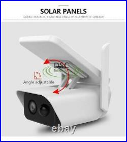 Camaras De Seguridad Solar Wifi Para Exterior 1080P HD CCTV Camara Inalambricas