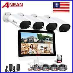 Camera Monitor Security System Home Outdoor CCTV 3MP 12 Monitor 1TB Hard Drive
