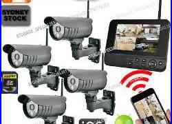 DIY Outdoor Security Cameras Wireless IP CCTV Home Video Surveillance Systems