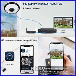 Dahua 360° 5MP IR Fisheye Network Camera Security System CCTV Panoramic US