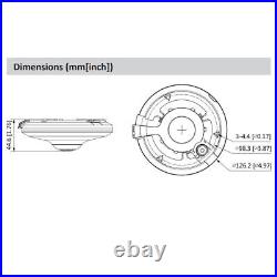 Dahua 360° 5MP IR Fisheye Network Camera Security System CCTV Panoramic US