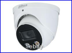 Dahua 8MP 4K WizSense Full Colour At Night Network/PoE Turret CCTV Camera 2.8mm