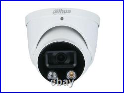 Dahua 8MP 4K WizSense Full Colour At Night Network/PoE Turret CCTV Camera 2.8mm