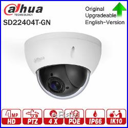 Dahua PTZ 1080p 4x Optical zoom DOME 4.0Mp SD22404T-GN IP CCTV CAMERA