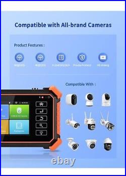 ELECTOP CCTV Security Camera Tester with 4 IPS Touchscreen, 8K H. 265