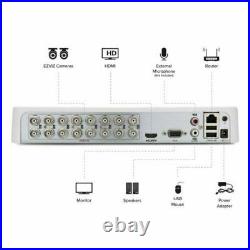 EZVIZ 1080p Super HD 2MP 16CH 2TB DVR Smart Home Security Cameras System