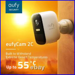 Eufy eufyCam 2C Wireless Home Security Cameras, 180 Days Battery, 1080p 2 cam kit