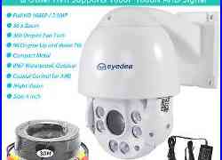 Eyedea 36 X Zoom 1080P 2.0MP 5500TVL PTZ Speed Dome AHD CCTV Camera Night Vision
