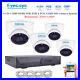Eyes. Sys 4PCS 3MP 23041296P 48LED Vandal DOME HD Camera PoE NVR Security system