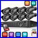 FLOUREON House Camera 8CH DVR Home Security System 1080P AHD DVR +8X Outdoor 1