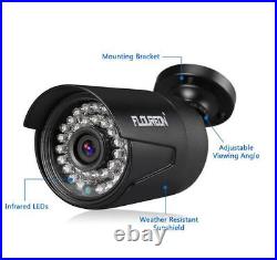 FLOUREON House Camera 8CH DVR Home Security System 1080P AHD DVR +8X Outdoor 1