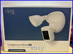 FREE SAME DAY SHIPPING Ring Floodlight Cam Wired Pro White