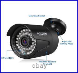 Floureon Security Camera Kit with 1TB HDD Outdoor CCTV System 8CH DVR + 8 Cameras