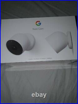 Google Nest Cam 2-Pack Indoor & Outdoor Smart Security Camera Battery