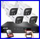 H. 265 8CH 5MP NVR POE CCTV Security Camera System Outdoor EXIR Night IP Network