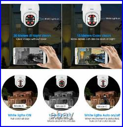 HD 1080P IP Camera Outdoor WiFi PTZ CCTV Security Wireless Smart Home IR Cam