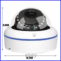 HD 180° Fisheye Camera CCTV Security Camera Dome TVI AHD CVI Infoor Outdoor 2MP
