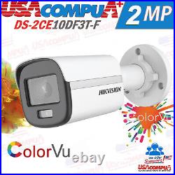 HIKVISION 4K Security Camera System CCTV Kit 8CH ColorVu Mini Bullet 1080P