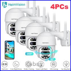 HeimVision 4MP HD Wireless 12X Zoom PTZ IP Camera Wifi Security Cam Outdoor CCTV