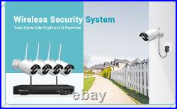 HeimVision 8CH HD 1080p Security IP Camera System Wireless WIFI NVR Kit Outdoor