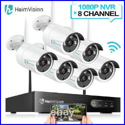 HeimVision HM241 8CH 1080P WiFi CCTV IP Security Camera System NVR Night Vision