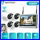 HeimVision Outdoor HD 1080P CCTV Security Camera System WiFI 8CH NVR 12 Screen