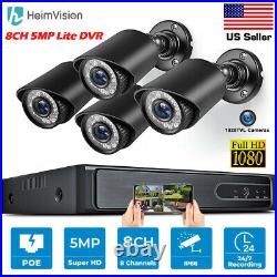 Heimvision 8CH 1080P Wireless Security IP Camera System WIFI NVR/DVR Kit Outdoor