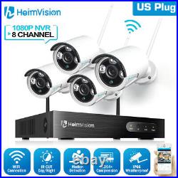Heimvision 8CH 2MP Wireless Security 4/6PCS Camera System WIFI CCTV Audio NVR