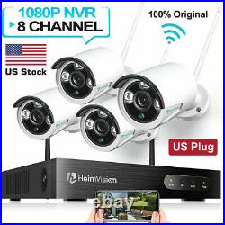 Heimvision Wireless 8CH NVR 1080P Security IP Camera System CCTV IR Night Vision