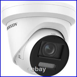 Hikvision 4CH 8MP CCTV Camera Security System PoE NVR 4K IP ColorVu AcuSense Lot