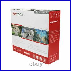 Hikvision 4CH CCTV Security Camera System With4 Camera 4MP ColorVu HD Turret