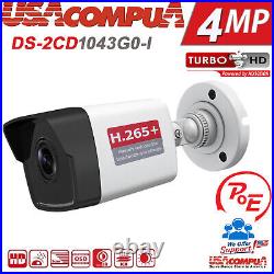 Hikvision 4K CCTV Security Camera System 8 CH POE NVR 4MP Bullet 8 CHANNEL Lot