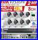 Hikvision 8 CH DVR Kit 8 Bullet Camera 1080P 2TB Hard Disk CCTV Security System