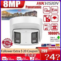 Hikvision 8MP Panoramic IP Camera CCTV Security DS-2CD2387G2P-LSU/SL Wired Home